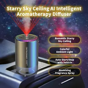 Smart Car Aroma Diffuser: 50ML Natural Cologne Lasting Fragrance Star Roofing,Mother's Day Gift,for Birthday, Wedding, Anniversary, Wife Husband, Mom, Women, Him Her, Girlfriend Boyfriend