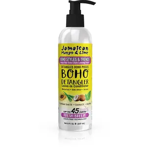 Jamaican Mango & Lime Boho Styles & Trends Detangler – Conditioning Detangling Spray for Boho Braids
