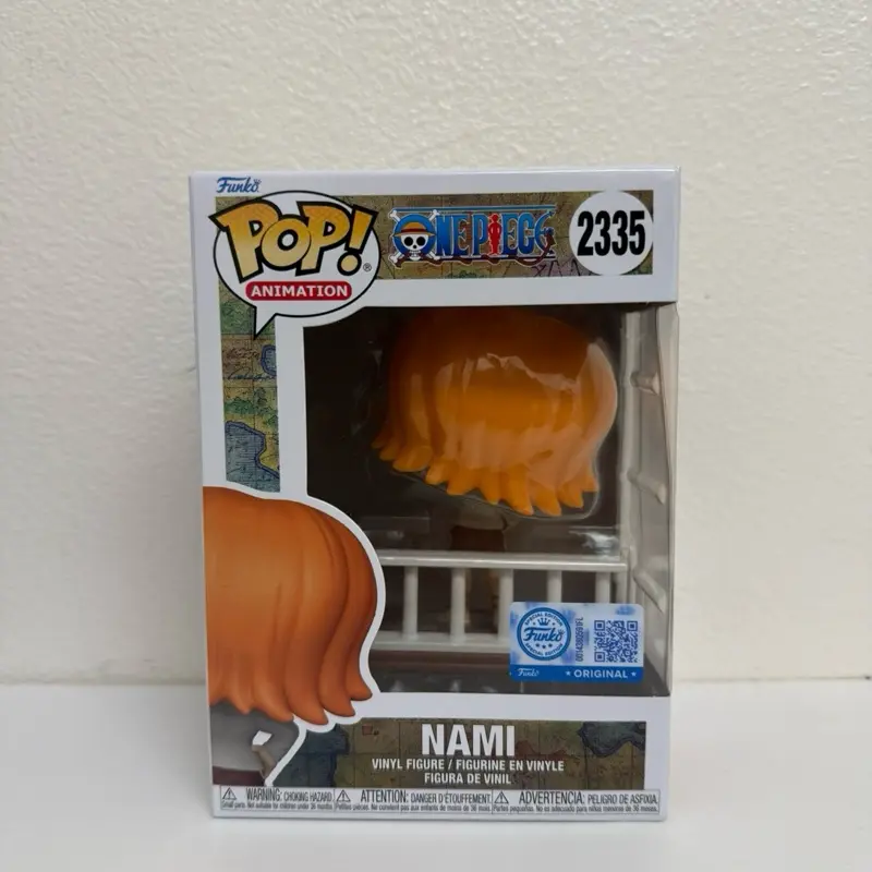 One Piece Straw Hat Pirates Nami Funko Pop! Vinyl Figure #2335 - Entertainment Earth Exclusive