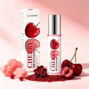 10ML Cherry Skincare Pheromone Oil - Roll-On Subtle Essential Fragrance Oil, Fruit Perfume, Sweet Cherry Body Oil for Men and Women, Dating Traveling Home
