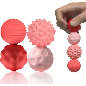 4 Pieces Fidget Toys Adults Magnetic Fidget Balls Silicone Magnetic Fidgets Anxiety Relief Items for Anxiety ADHD Portable Desk Toys for Office Travel Home Party Gift Class Prizes