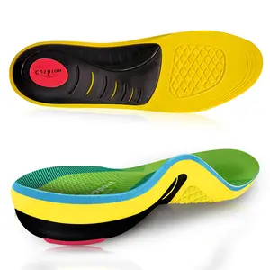 Men's & Women's Insoles, Victory Insoles, Heavy-Duty High Arch Support Shock-Absorbing Trim-to-Fit Sports Insoles, Ideal for Running, Hiking and Work Boots, Foot Pads