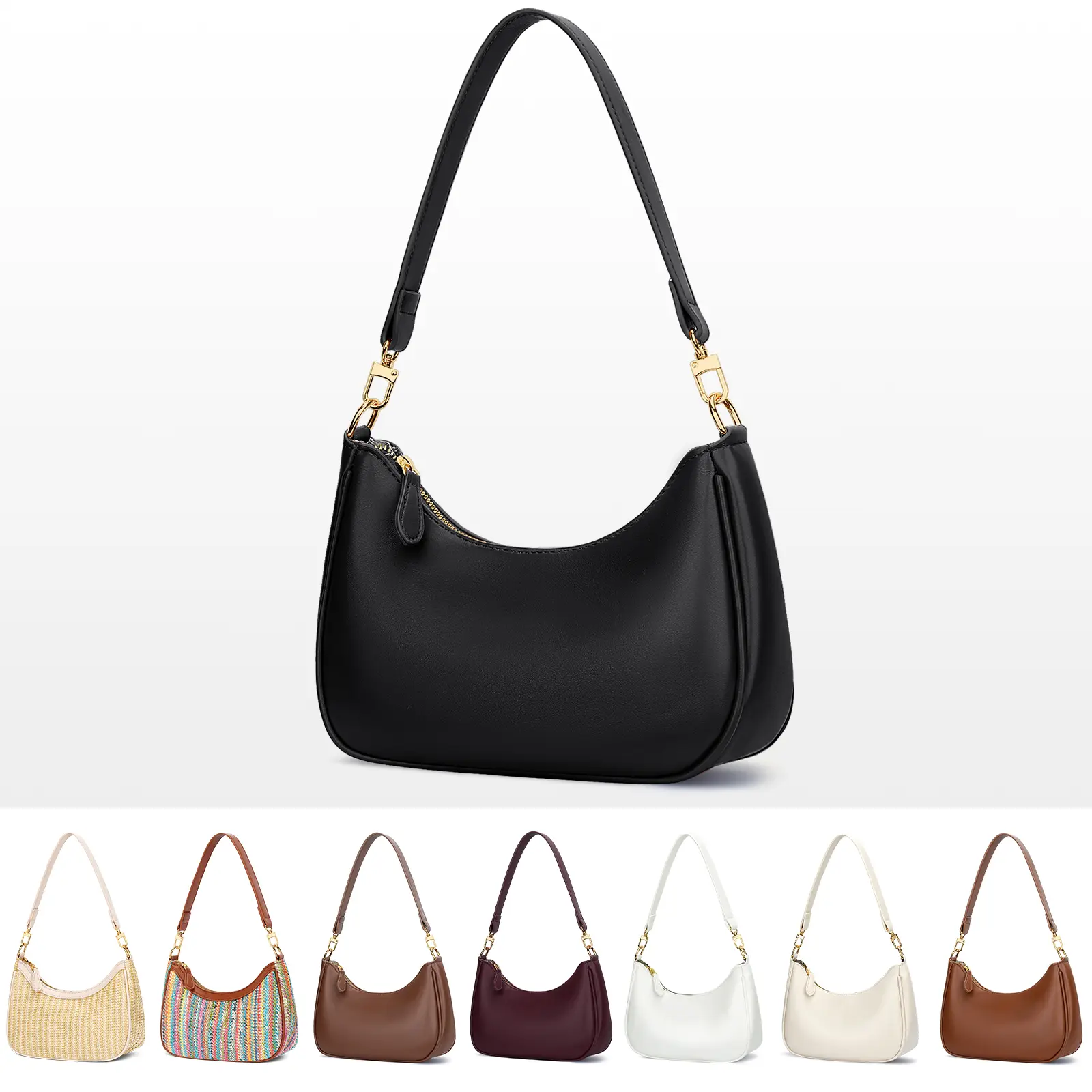 KKXIU Shoulder Bag for Women Cute Hobo Purses and PU Handbags Retro Clutch Underarm Purse KKXIU Shoulder Bag for Women Cute Hobo Purses and PU Handbags Retro Clutch Underarm Purse