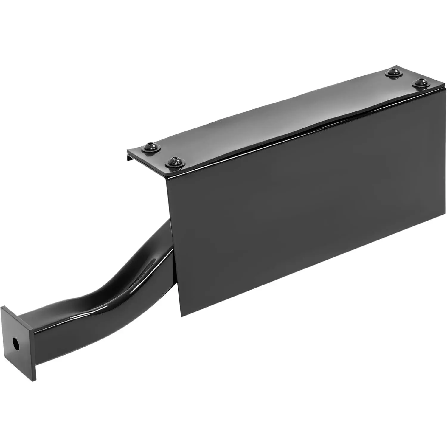 Adjustable Powder Coated Black Steel Universal Rear Fender Bracket Pair, Vehicle Accessory Mud Blocker Replacement for 1406-6A Half Fender Mounting Bracket (Car & Automotive Compatibility)