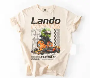 Vintage 90s Lando Norris  Shirt Homage Retro Classic Graphic Tee Bootleg Unisex Sport Sweatshirt Gift - Racing Shirt