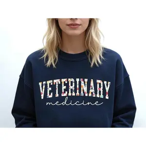 Veterinary Medicine T Shirt, Cute Vet Sweatshirt, Animal Doctor Crewneck, Veterinarian Graphic Tee, Vet Tech Gift Top, Cozy Veterinary Shirt