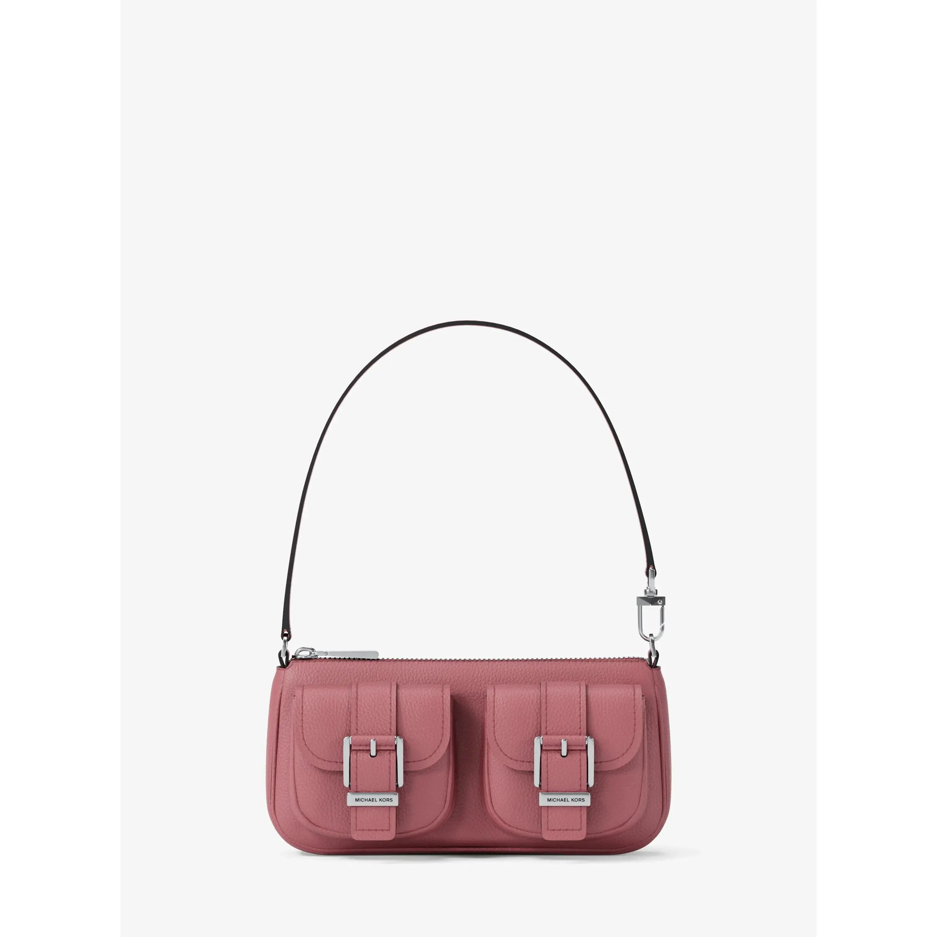 Zoe Small Pebbled Leather Pochette