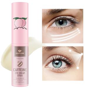 【Buy 1 Get 1 Free】ROZINO Caffeine Eye Cream Stick 2-pack Dark Circles Puffy Eyes Treatment Long Lasting Moisturizing Filling Tightening Anti Aging Smooth Fine Lines Depuffing Eye Bags Revitalizing Skin Vegan Cruelty Free For Women Men All Skin Types