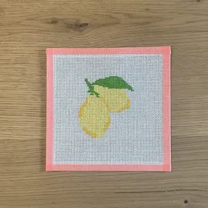 Lemons Needlepoint Canvas