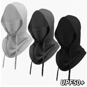 3 Pack Summer Sun UV Protection Hood Breathable Face Cover Full Head Mask for Cycling Motorcycle Fishing
