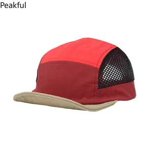 Quick-Drying Mesh Baseball Cap – UV Protection Adjustable Sun Visor, Retro Ultrathin Color Splicing Hat, Perfect for Sports, Outdoor & Everyday Wear