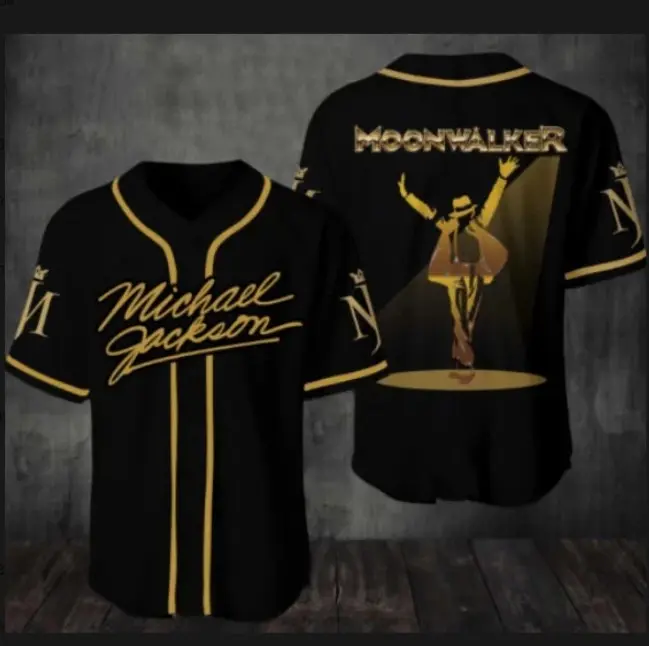 Michael Jackson baseball jersey