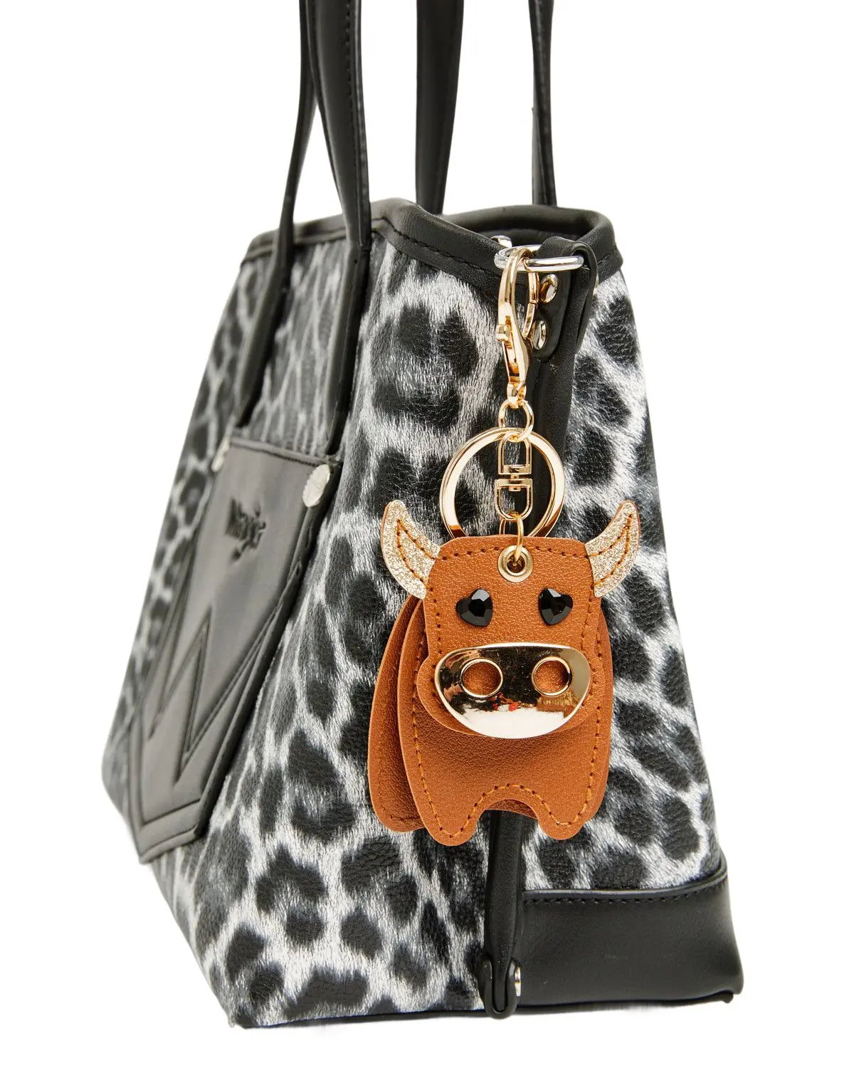 Shyanne Women's Women'S Bull Stacked Bag Charm - Aa430
