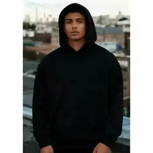 Unisex Custom Logo Hoodies Sweatshirts Cotton Polyester Blend Breathable Eco-Friendly Pocket Design Wholesale Prices Promotional