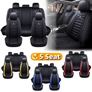 Ford F-150 Premium PU Seat Covers Car seat cover, wear-resistant seat cover, soft and comfortable, five-seater car interior, fully wrapped seat cover