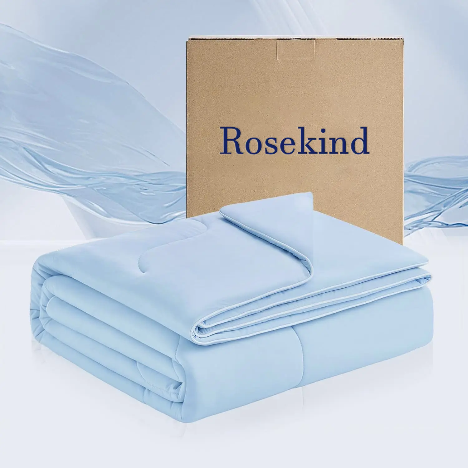 【backtoschool】ROSEKIND Cooling Blanket for Hot Sleepers, dealsforyoudays, Hot Flash Relief, Double-Sides Cooling Fabric, Lightweight Breathable Silky Soft Durable OEKO-TEX Fabrics Certified Summer Gift, Office Naps Essential