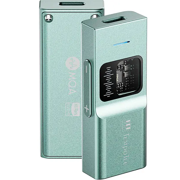 TempoTec Sonata BHD Pro USB C DAC,Headphone Amplifier 4.4mm& 3.5mm,PCM384kHz,DSD256,MQA8X,TIDAL for iPhone&Android&MacOS&WIN(Sonata BHD Pro - Green)