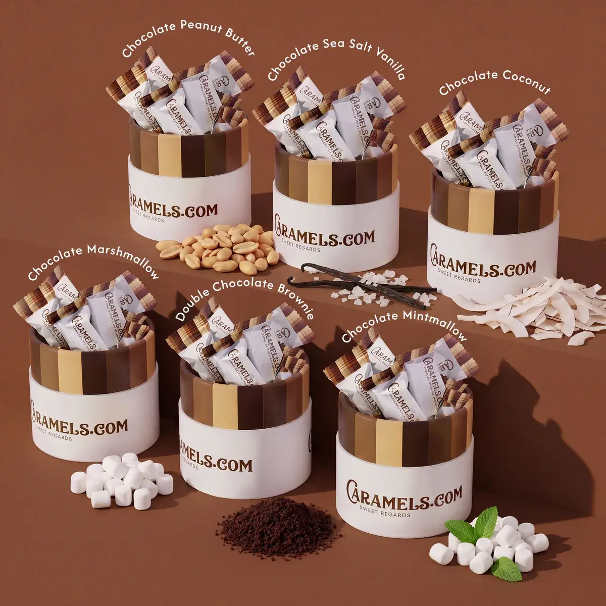 Chocolate Collection - 6 Tube Sampler Pack