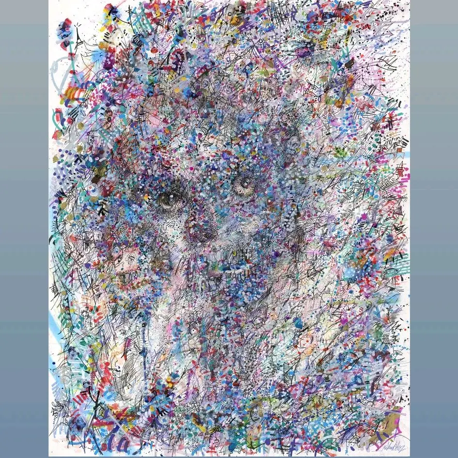Michael Alan Alien "Beautiful Decay" 11"x14" fine art print