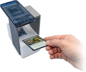 Scanstand for Standard Size Unsleeved Cards - Gray, Phone Holder & Trading Card Chute, ManaBox and Magic TCG Scanner App Accessory, Quickly Scan and Price Check MTG Collectible Playing Cards