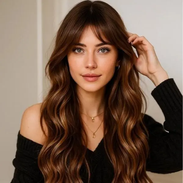 Cosplay Wig Long Curly High-Temperature Fiber Women’s Wig Suitable for Christmas Carnival Parties Birthday Events Comfortable Breathable, Synthetic Hair, Wig-Like Synthetic Full Machine Wigs