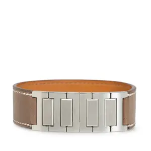 Pre-owned HERMÈS Others Small Leather Goods Hermes Leather Bracelet