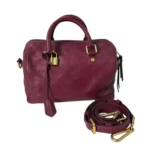 Pre-owned Leather Crossbody Bags Louis Vuitton Speedy Bandoulière 25 in Monogram Empreinte Leather