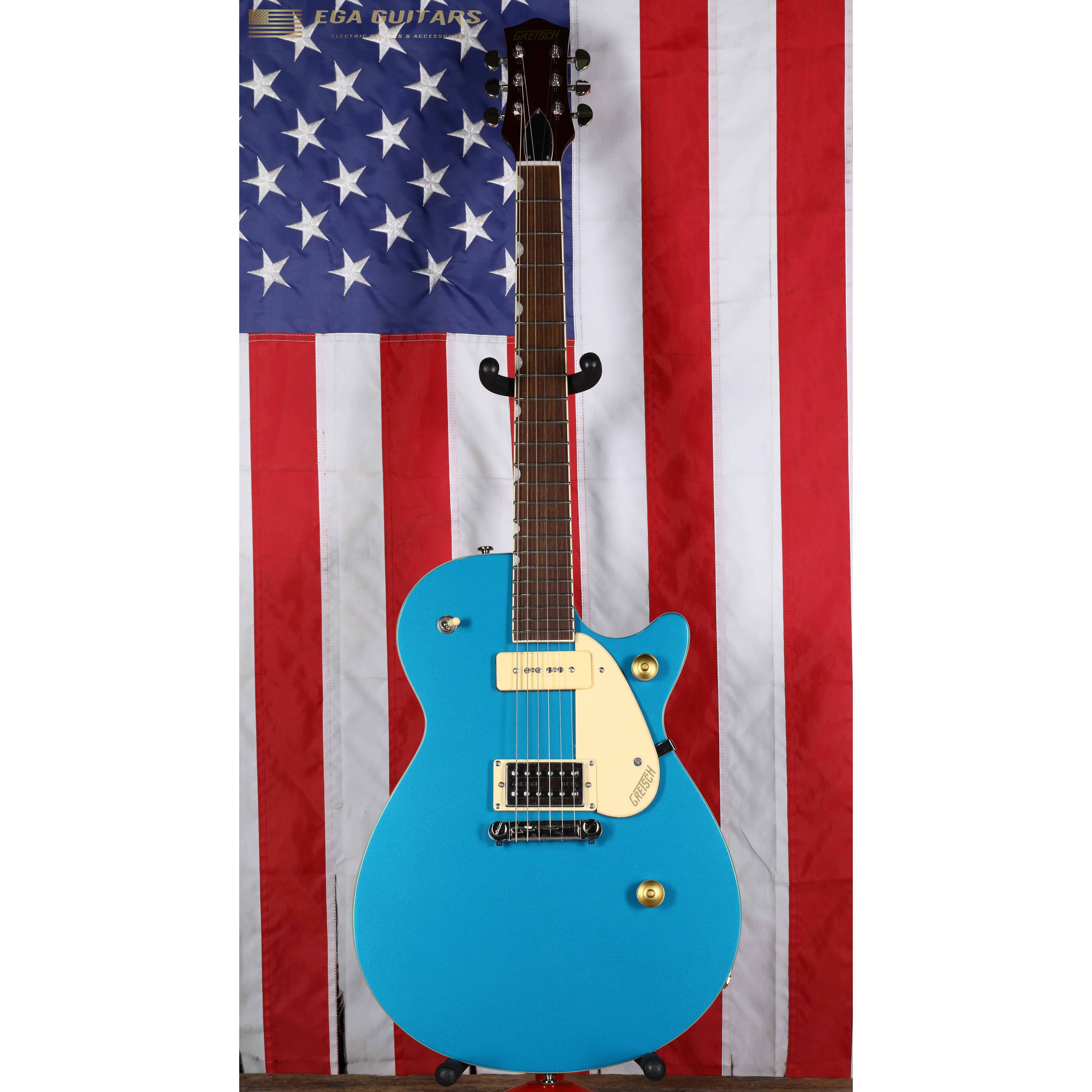 Gretsch G2215-P90 Streamliner Junior Jet Club -  Ocean Turquoise
