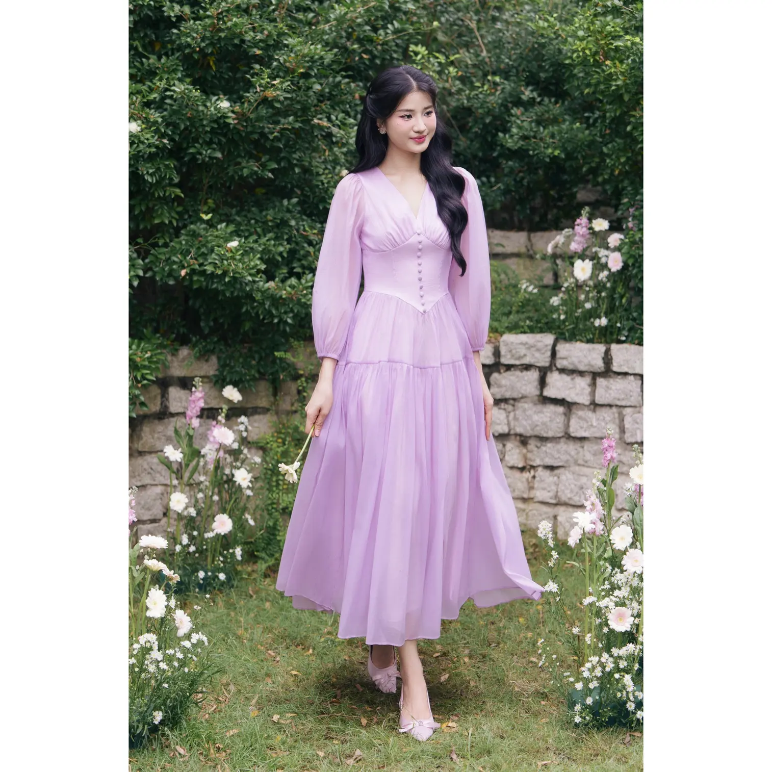 knee length dresses for ladies TESSA – Helsi main image 0