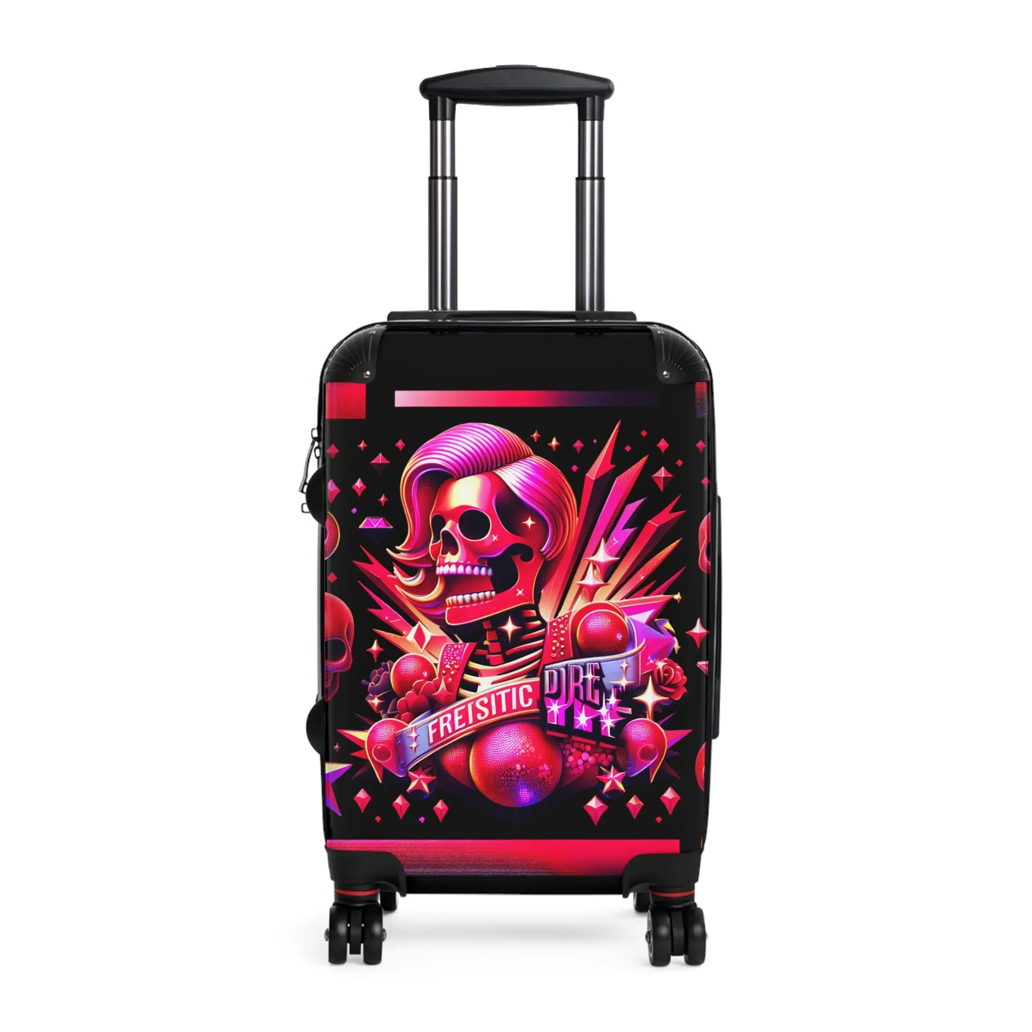 Edgy Skull-Design Suitcases