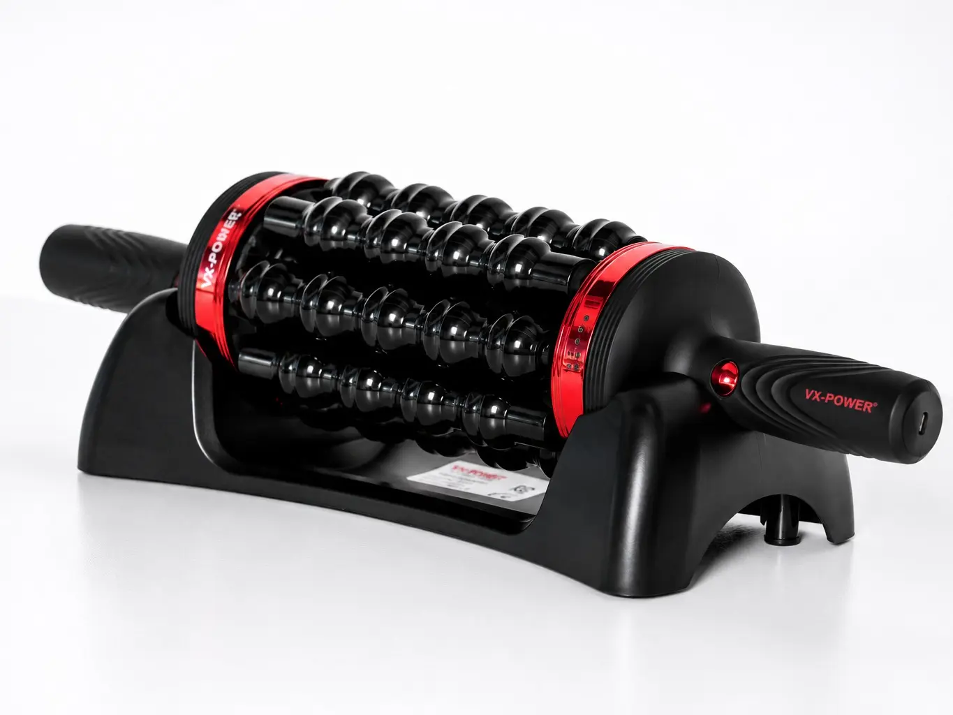 Cordless Rolling & Percussion Handheld Massage Device for Post-Workout Recovery, Adjustable Lightweight Compact Rechargeable Massage Device with 5 Speeds, USB Port, Glutes Muscle Therapy Relaxation