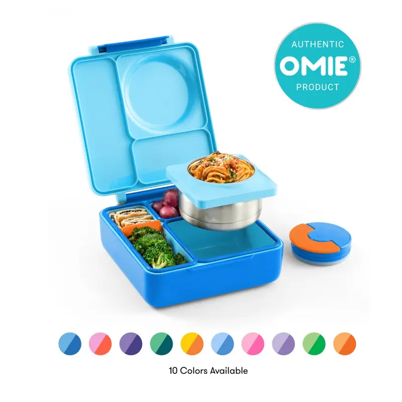 OmieBox® Hot & Cold Bento Box for Kids with 8.5 oz Vacuum Insulated Bowl - TTS