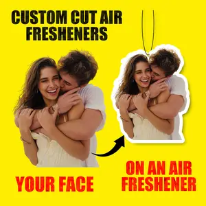 Customized Car Air Freshers - Personalized and Fun Car Air Freshers| Unique photo gifts, personalized car accessories, double-sided printing, car aromatherapy, suitable as Christmas gifts, Valentine's Day gifts, DIY custom birthday gifts, anniversary gif