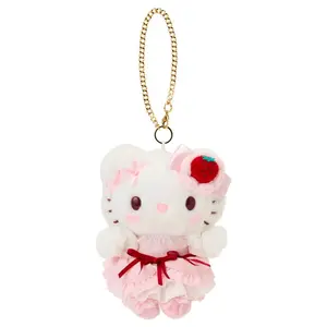 Hello Kitty Plush Mascot Bag Charm (Strawberry Whip Series)