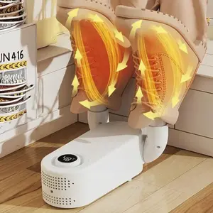 Foldable Adjustable Shoe Dryer with UV and Temperature Control – Quick Hot Drying Machine with Automatic Timer, Portable Odor Eliminator for Shoes and Boots