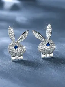 Cute Versatile Dangle Earrings Synthetic Zirconia Inlay Shining Unique Vitality Exquisite Design sense TrendyPlain Design Daily Wear Jewelry Accessory for All Seasons for Women & Girls Exquisite Jewelry Gift