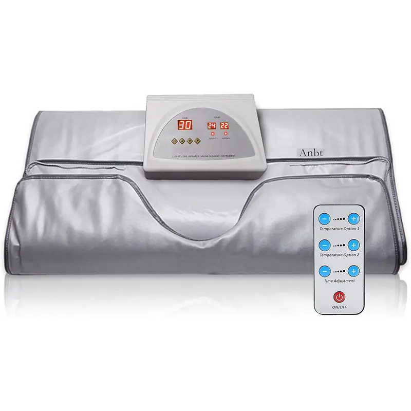 Infrared Sauna Blanket - 650W Power Sauna Kit, Lightweight Portable Folded Wrap Home Spa Equipment for Detoxifying Relaxation, Waterproof Personal Spa Gadget