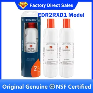 NSF Certified Brand Genuine EDR2RXD1 Refrigerator Water Filter Compatible with Whirlpool W10413645A Everydrop Filter 2,WHR2RXD1, Whirlpool WRF757SDHV, WRF767SDHZ, WRF767SDHV, WRFC9636RZ
