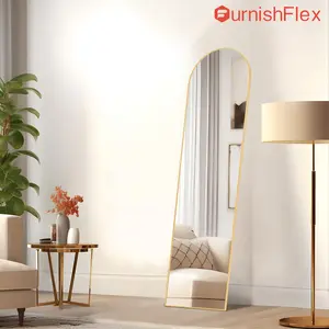 【Deal】FurnishFlex Full Length Mirror Body Mirror Floor Standing Mirror Hanging or Leaning Against Wall floorlength mirror Decor