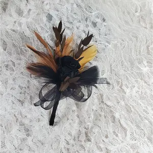 Black Preserved Rose Boutonnieres For Wedding/ Prom, Wedding Bouquet, preserved rose,