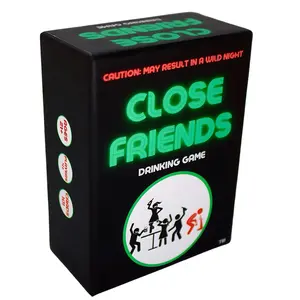 Close Friends Drinking Game - Fun Party Game for Adults
