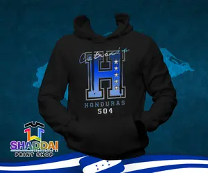 Catracha Y Catracho Honduras 504 - Honduras Hoodie Cotton Menswear Polyester Sweaters Pullover Long Sleeve Stylish