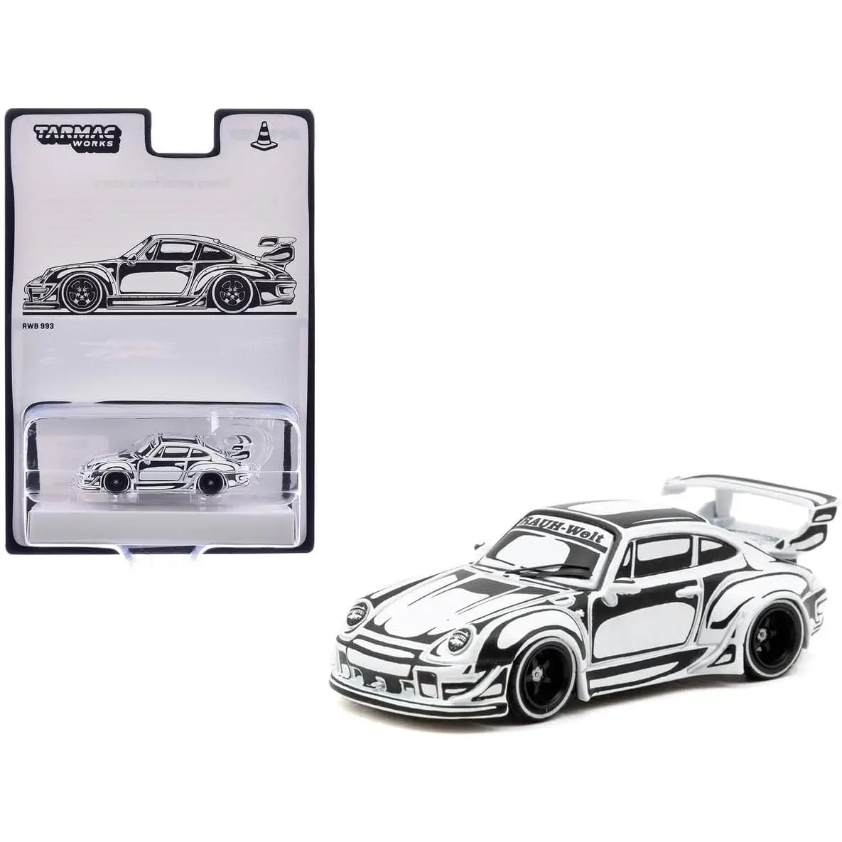 Tarmac Works 1:64 RWB 993 Designed by Joshua Vides Diecast Model Car T64-TL017-JV, New, Car Collectible