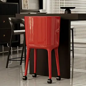 16-liter /16.01 L plastic garbage bins and recycling bins in the kitchen, dog-proof garbage bins with push-down lids in the bathroom, office garbage bins and wastepaper baskets with inner barrels, Kitchen garbage can, Kitchen Trash Can