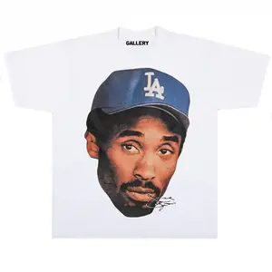 Kobe LA Inspired Vintage Graphic T-Shirt Heavy Cotton Basketball 90's Styled Shirt