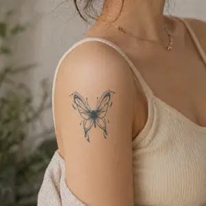 Mystic Butterfly Tattoo