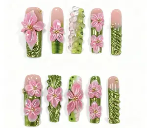 Monika--5~~15 Bags Handmade Nails Open InLive Crystal LiveRoom