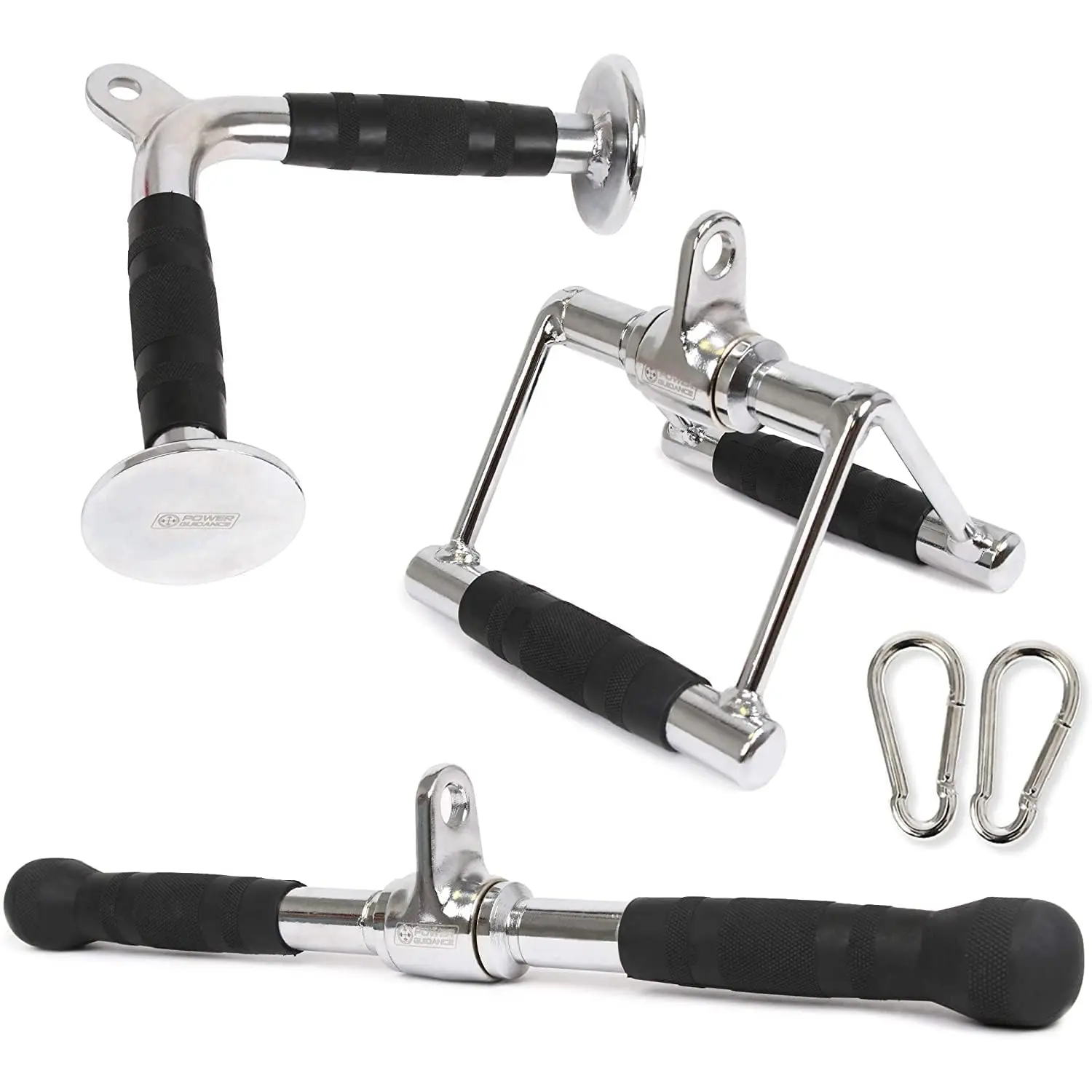 POWER GUIDANCE Triceps Pull down Attachment, Cable Machine Accessories for Home Gym, LAT Pull down Attachment Weight Fitness POWER GUIDANCE