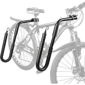 Bicycle Surfboard Racks Bike Surf Board Holder for Shortboards Longboards SUP Paddleboards Skis Windsurfing Boards Outdoor Sports Surfing Wakeboard Carrier Mount for Bike