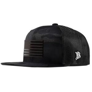 Old Glory Midnight Flat Trucker
